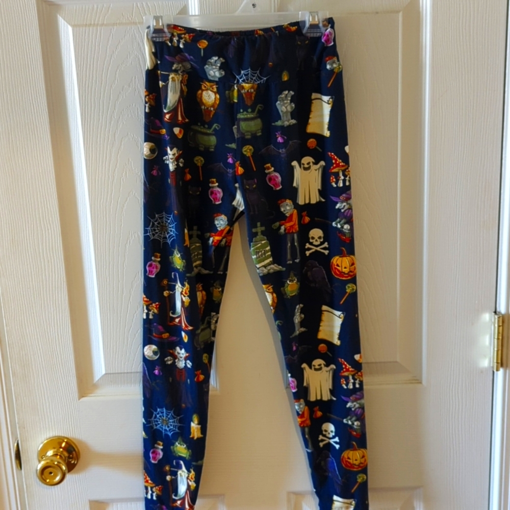 LuLaRoe Tween Halloween leggings